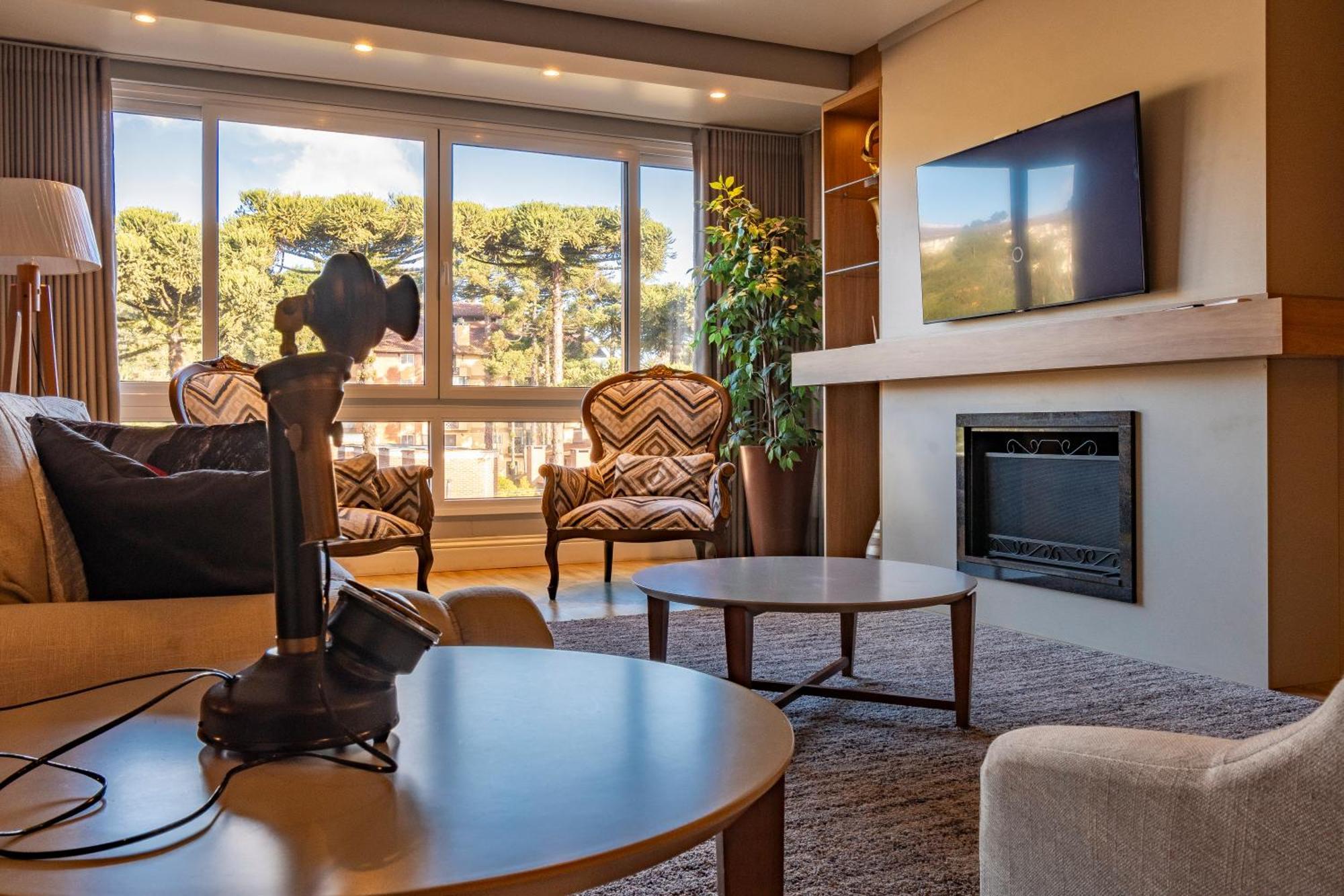 A Apenas 300 Mts Da Rua Coberta, No Exclusivo Via Florida Apartment Gramado Exterior photo